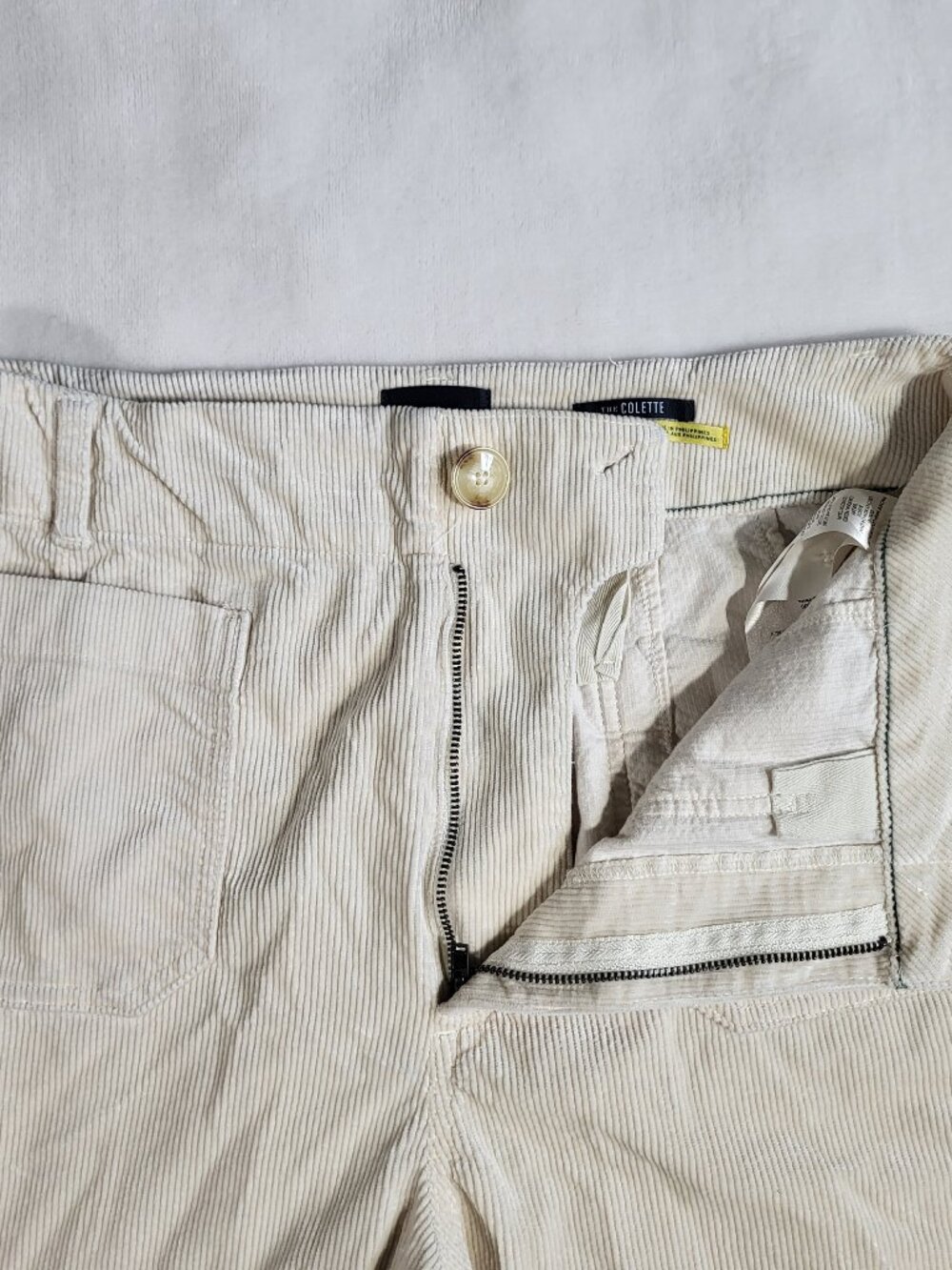 Maeve by Anthropologie - The Colette Cropped Wide-Leg Corduroy Pants - 31 - Picture 6 of 14